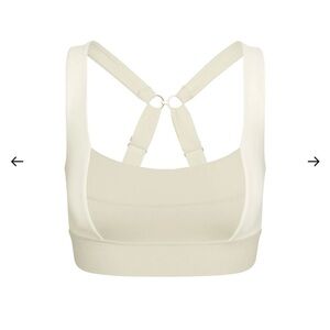 Monday Swimwear Tash Bra Size M Ivory NWOT